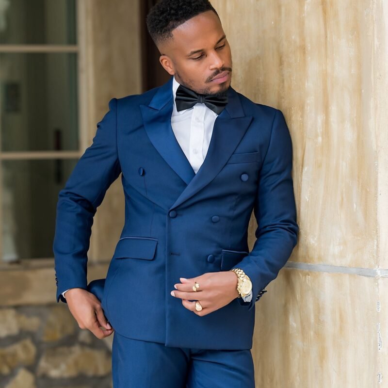 Navy Blue - Double Breast Tuxedo
